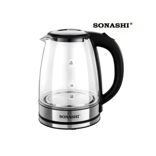 Bouilloire èlectrique en verre 1.8L 1500W Sonashi