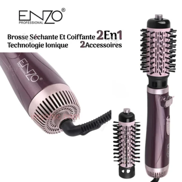 Brosse Soufflante Rotative 2-en-1 ENZO EN-747