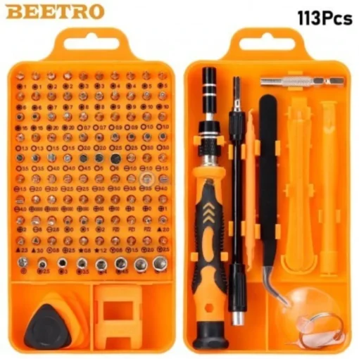 Coffret de Réparation 113PCS – Tournevis et Embouts de Précision BEETRO