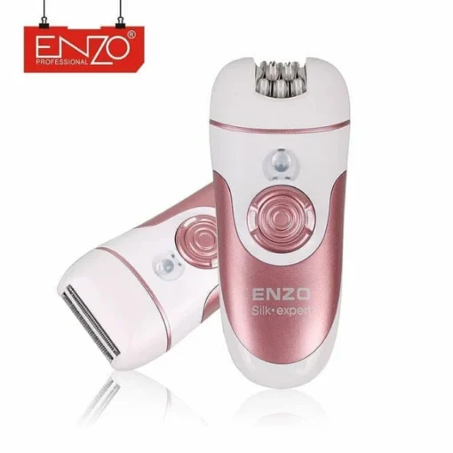 Épilateur 4-en-1 Sec & Humide avec Brosse Nettoyante et Stylo Facial – ENZO