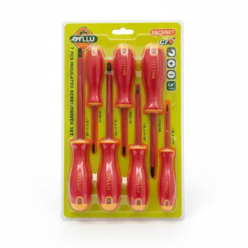 Jeu de 7 Tournevis Isolés Dyllu
